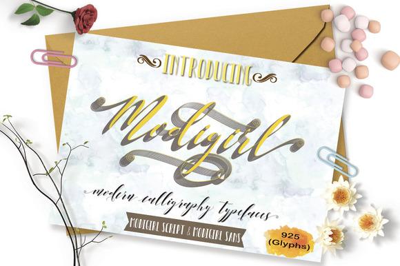 Modigirl Script Font