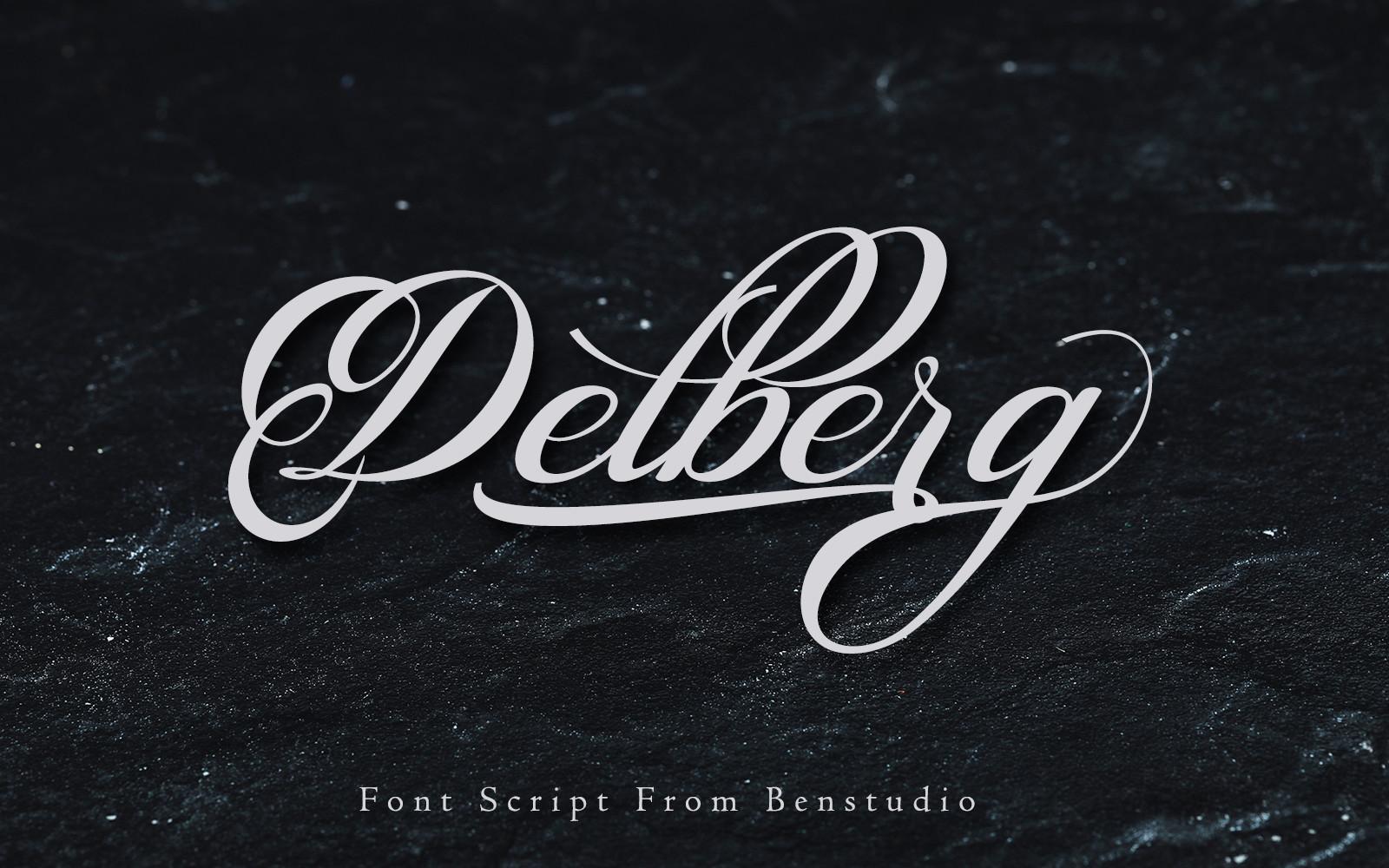 Delberg Font