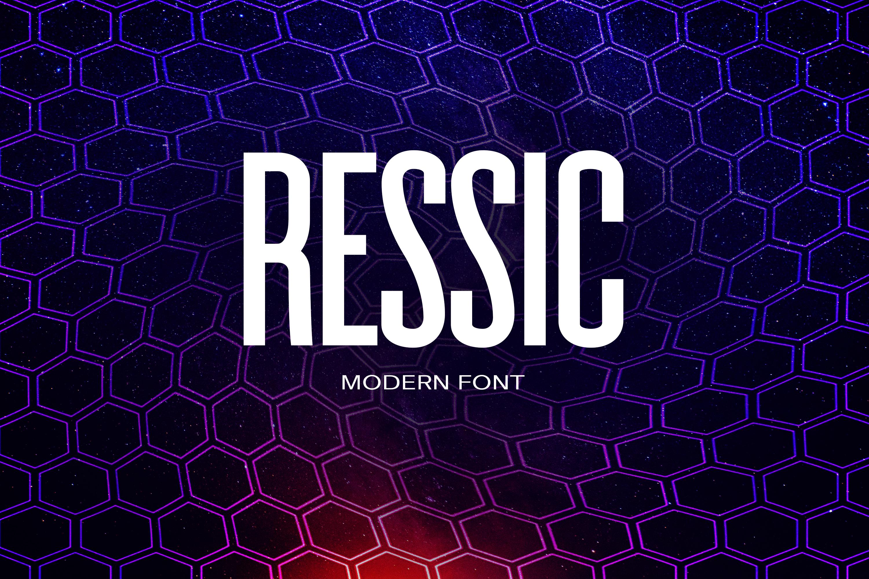 Ressic Font