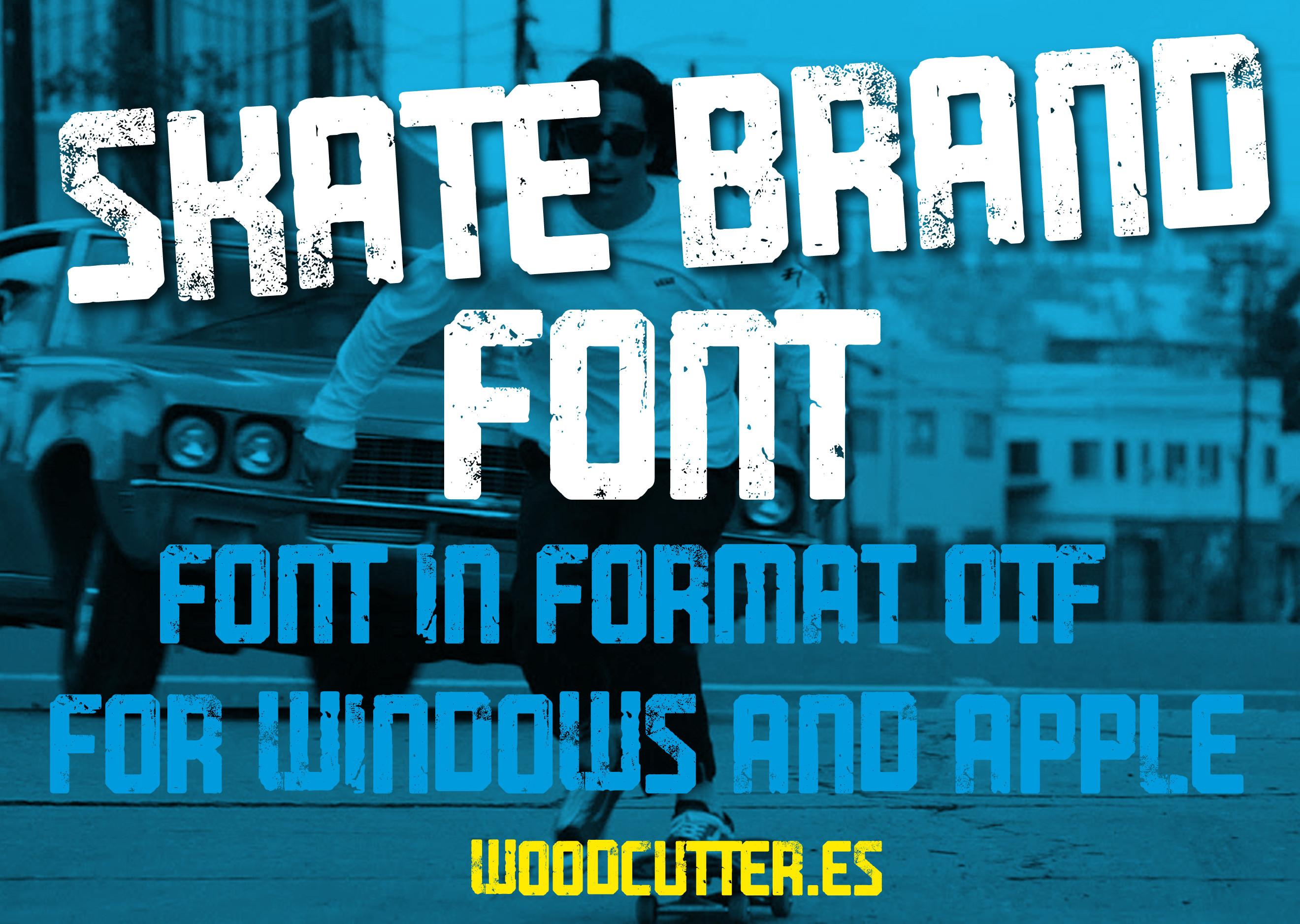 Skate Brand Font