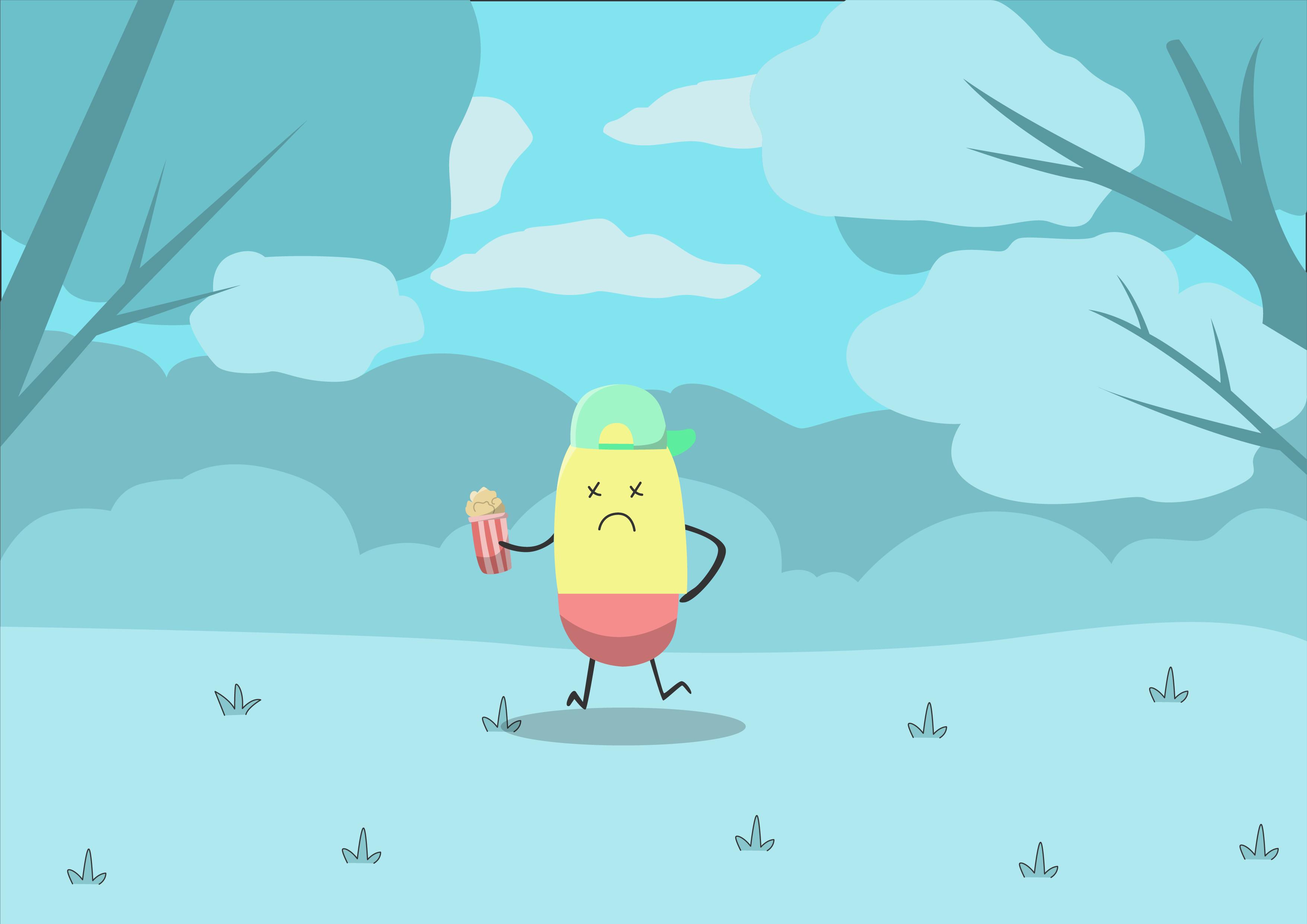 Cute Peanut Dumb Illustration #330