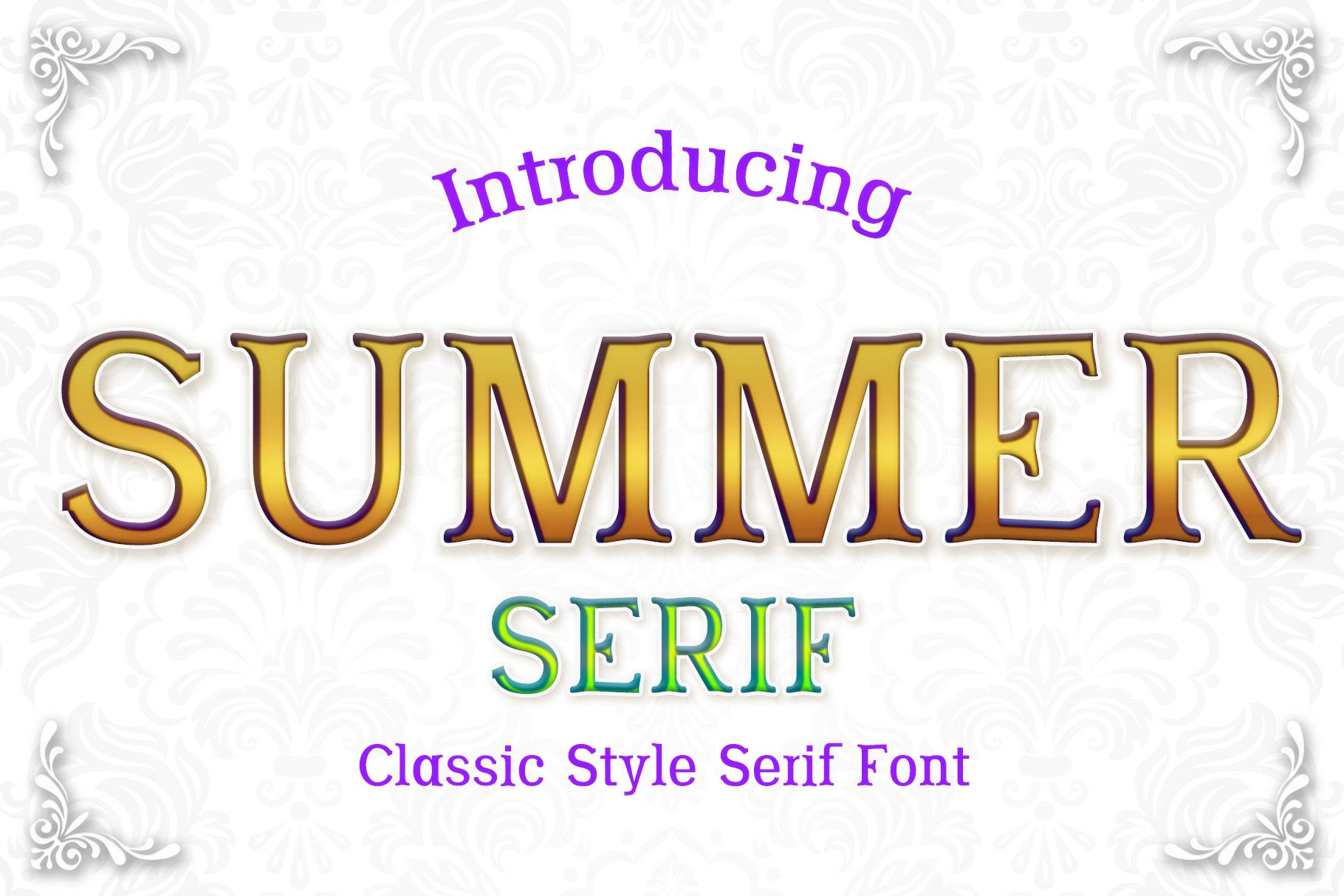 Summer Font