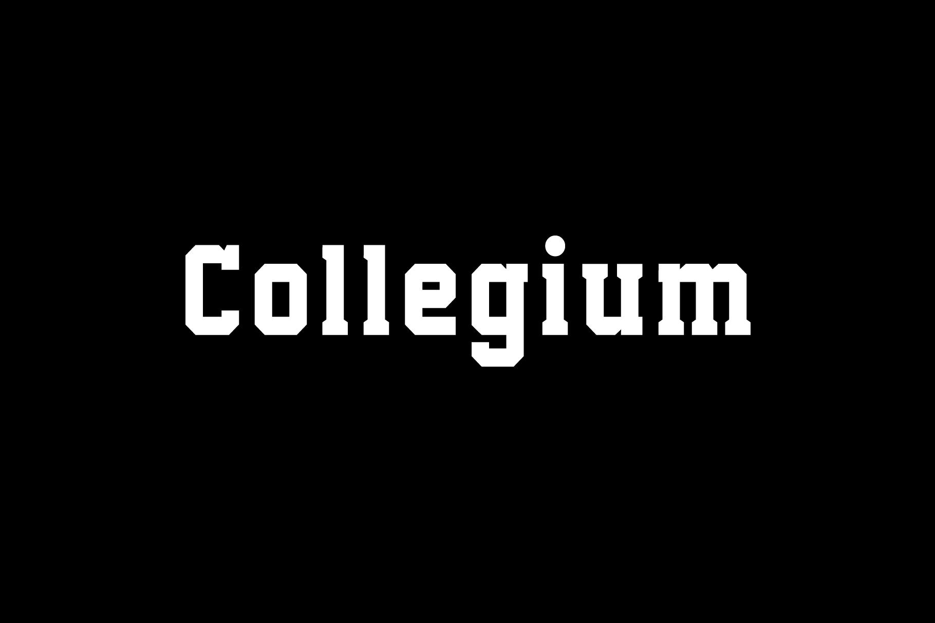 Collegium Font