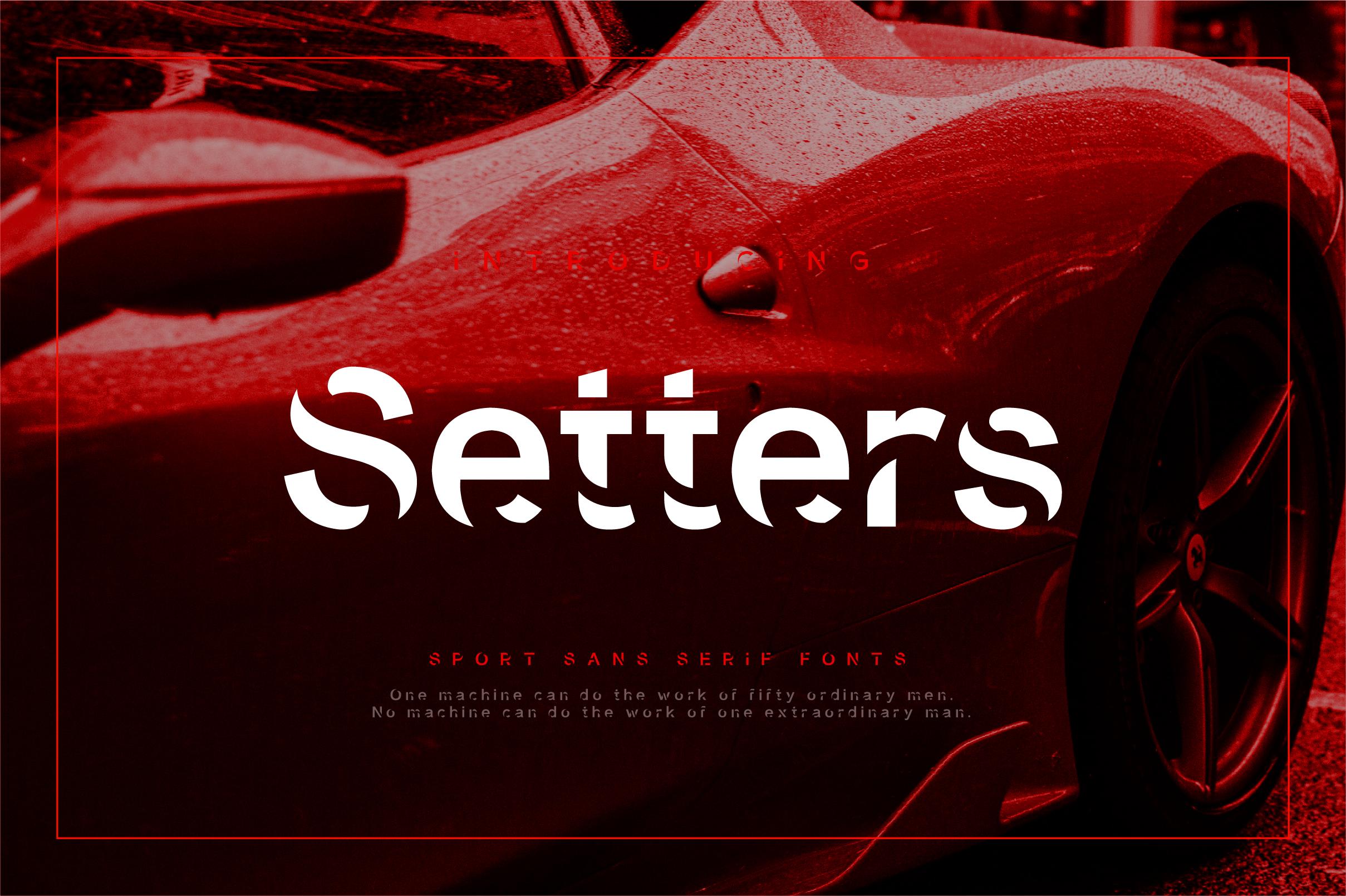 Setters Font