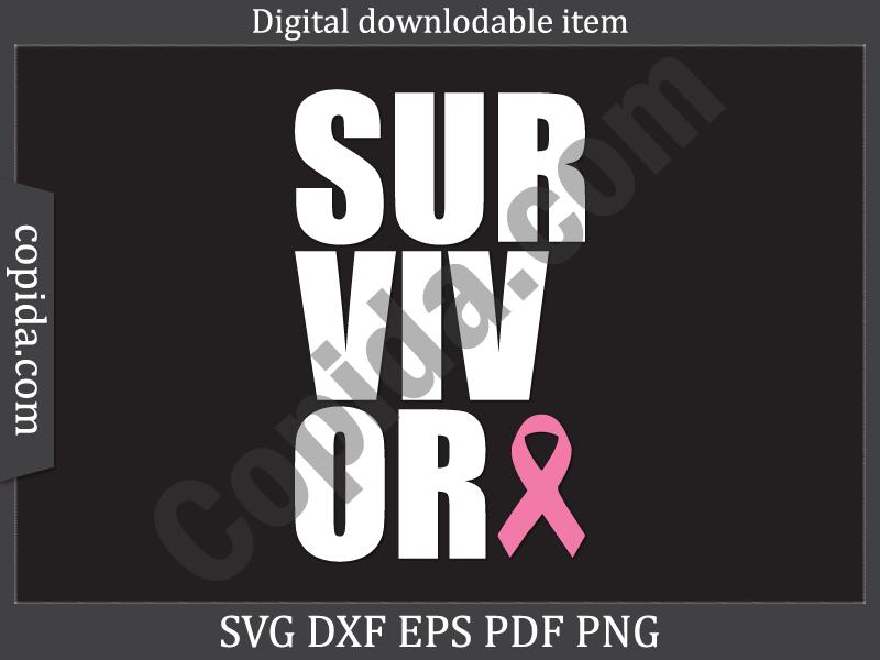 Cancer Survivor Svg Printable Cut File