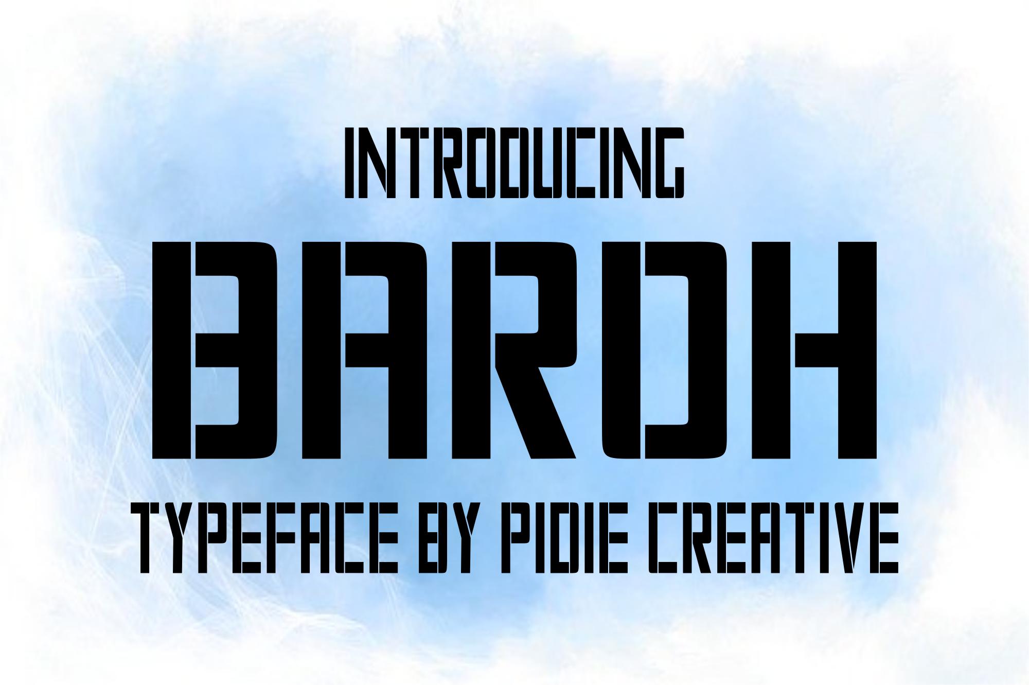 Baroh Font