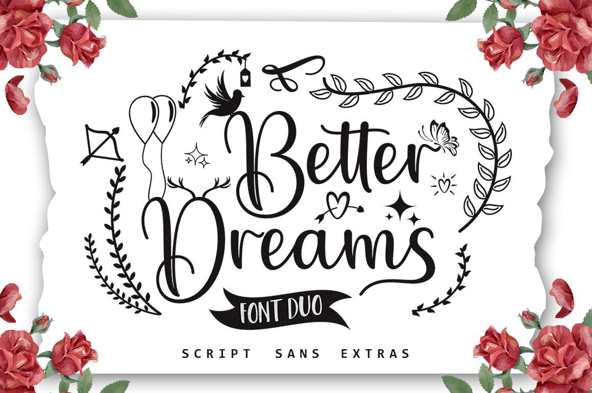 Better Dreams Font
