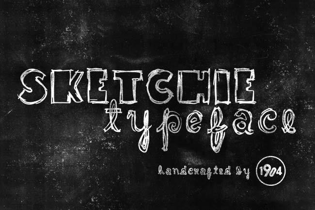 Sketchie Font