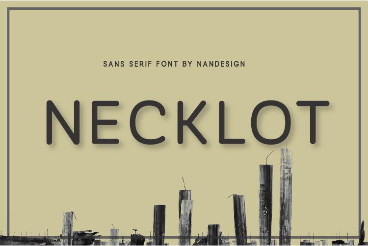 Necklot Font