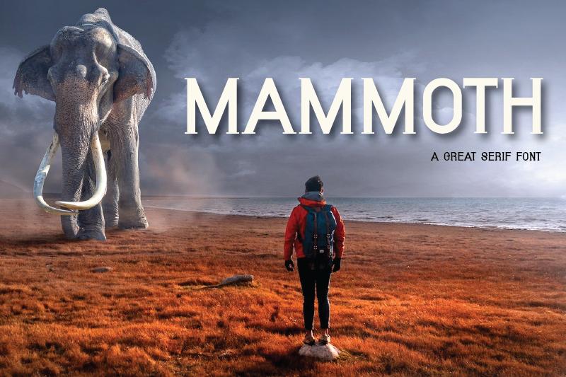 Mammoth Font