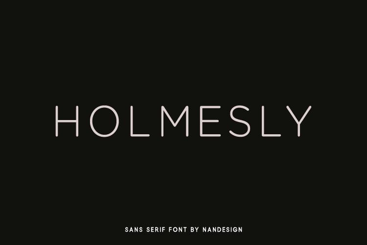 Holmesly Font