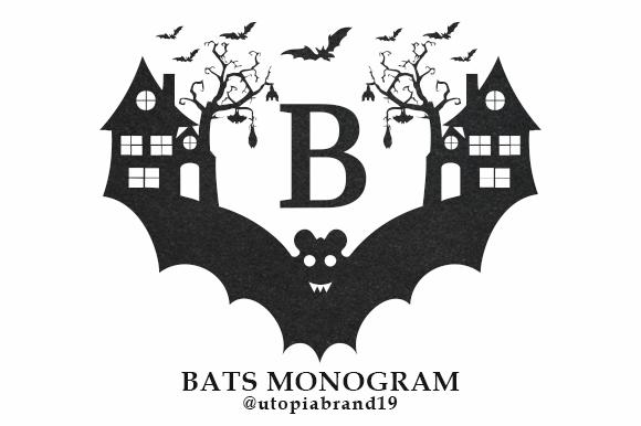 Bats Monogram Font