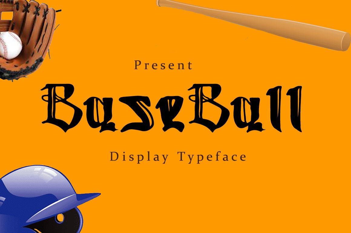 Baseball Font