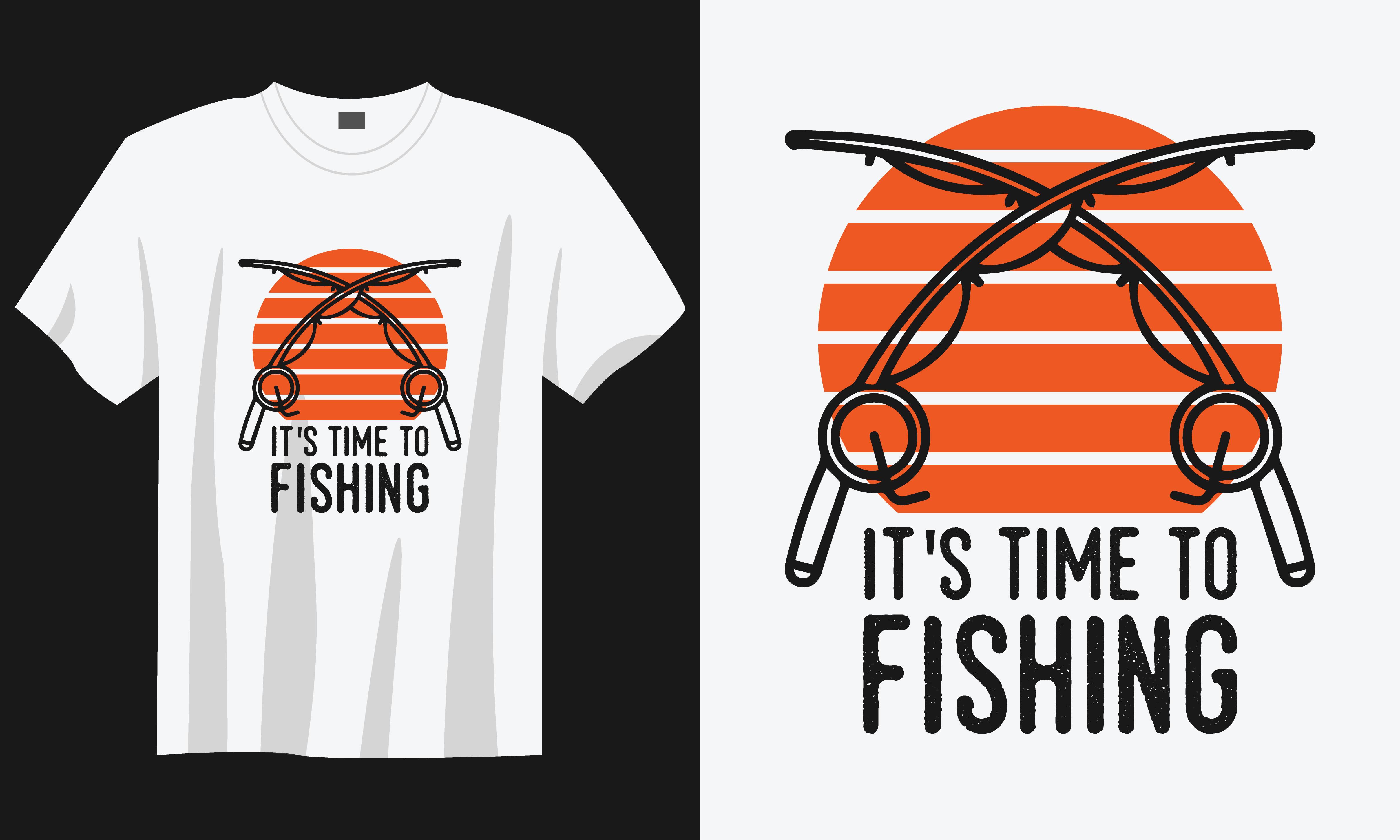 Fishing T-shirt Design, Fishing SVG