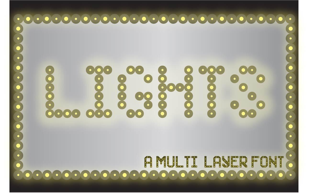 Lights Font