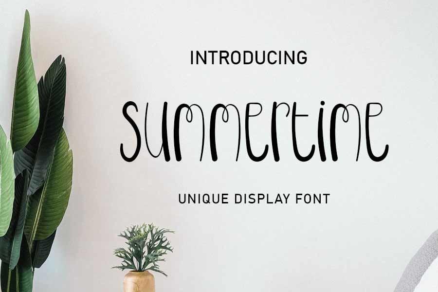 Summertime Font