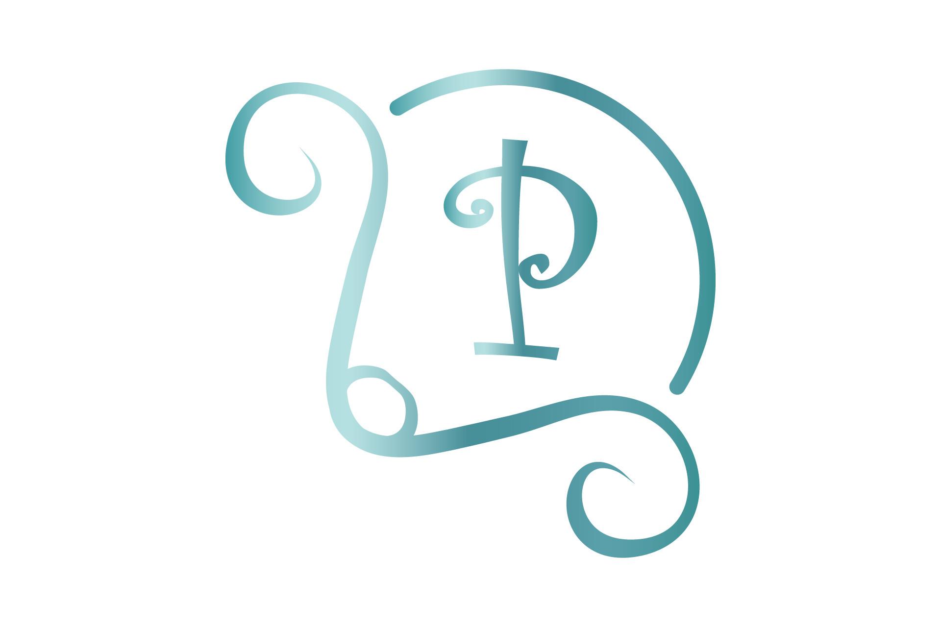 Monogram Font Letter Illustration Floral