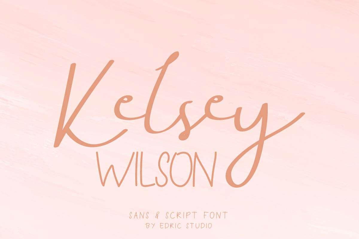 Kelsey Wilson Font