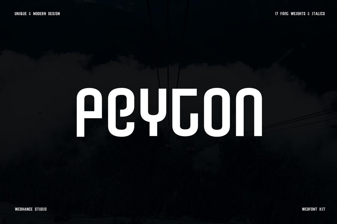 Peyton Font