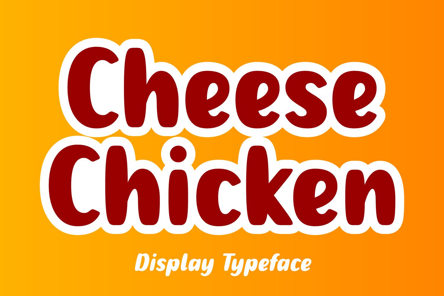 Cheese Chicken Font