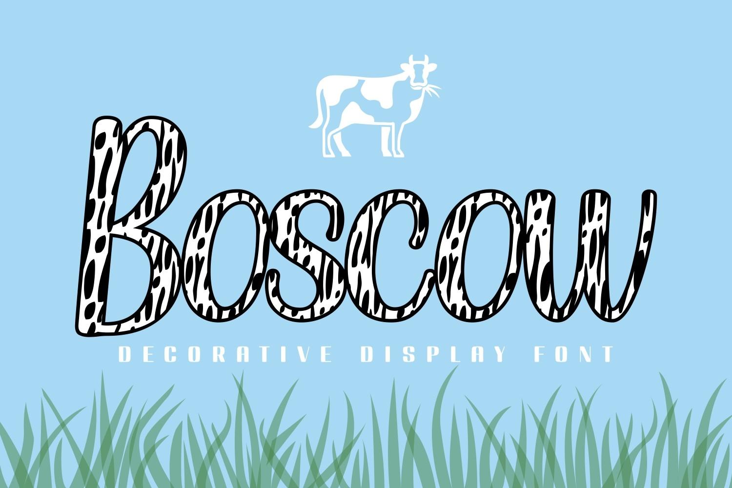 Boscow Font