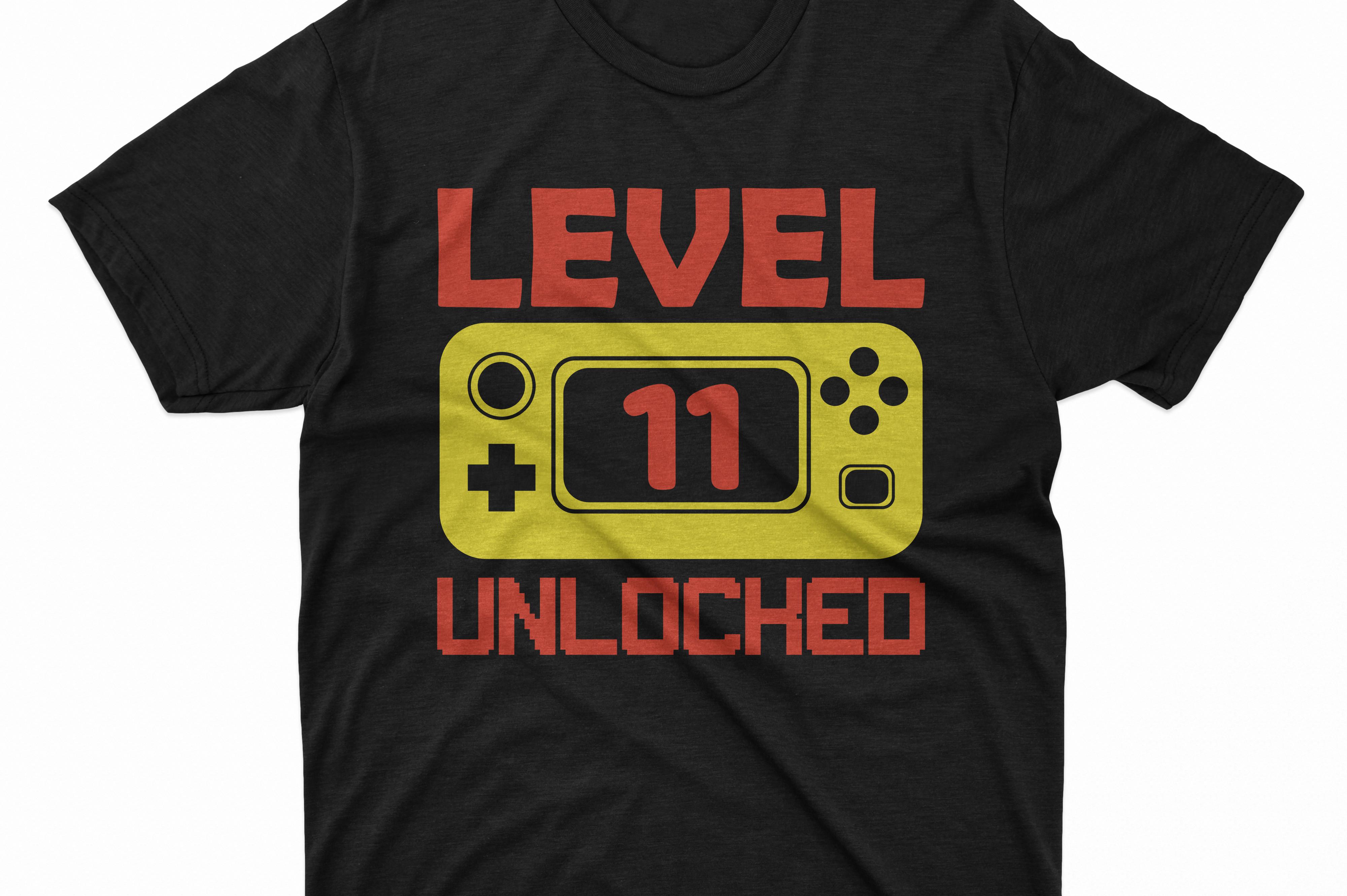 Level 11 Unlocked Gaming Shirt