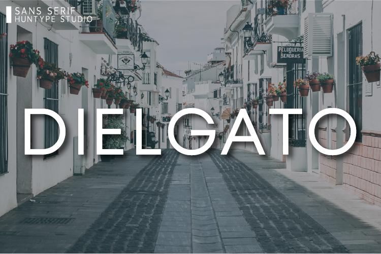 Dielgato Font