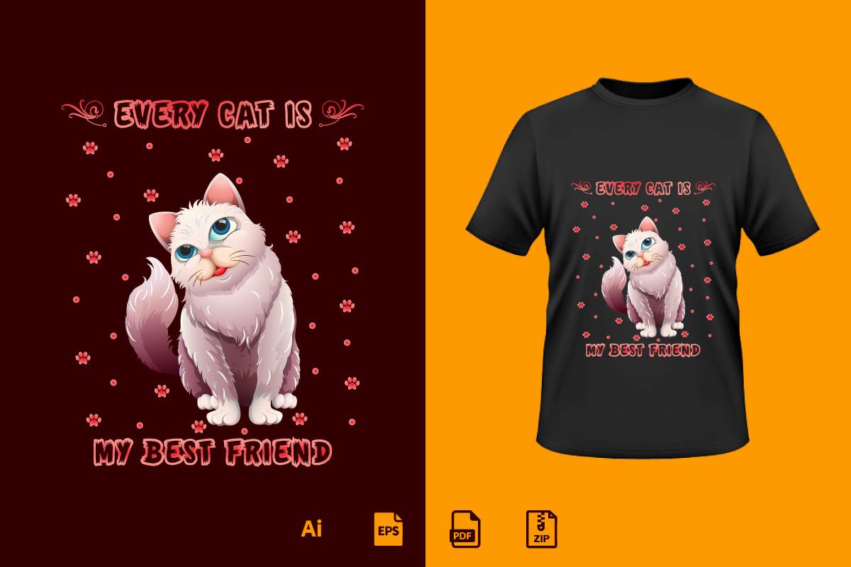 Cat Tshirt Design 17