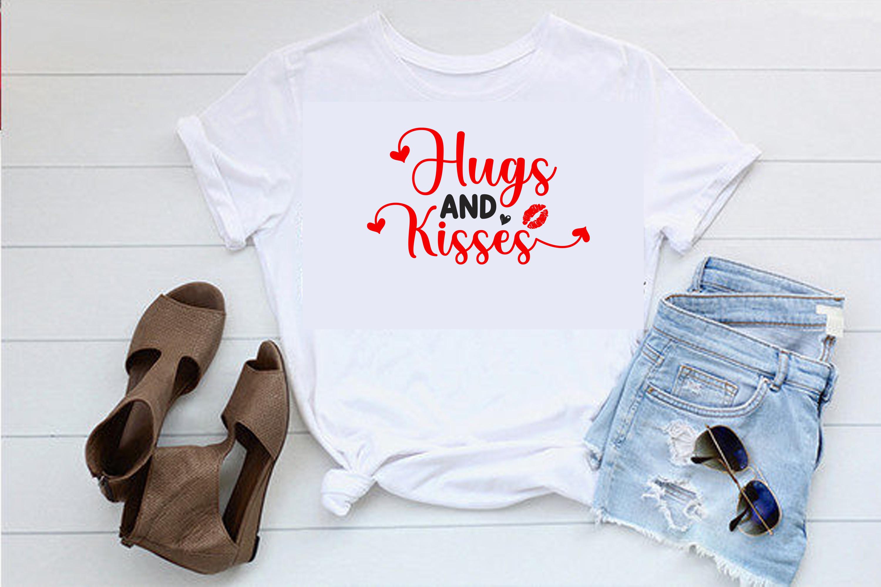 Hugs and Kisses SVG Valentines Day