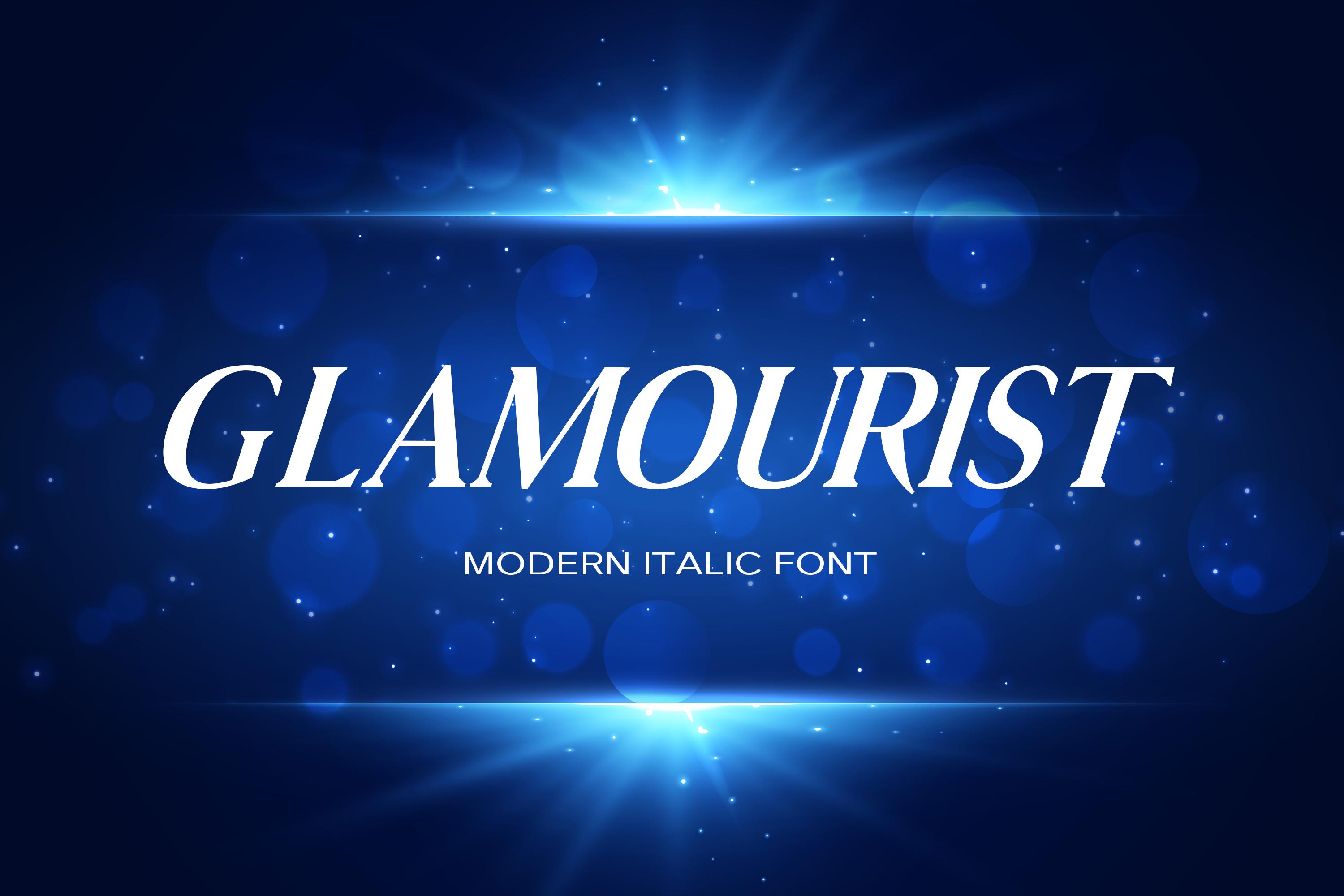 Glamourist Font