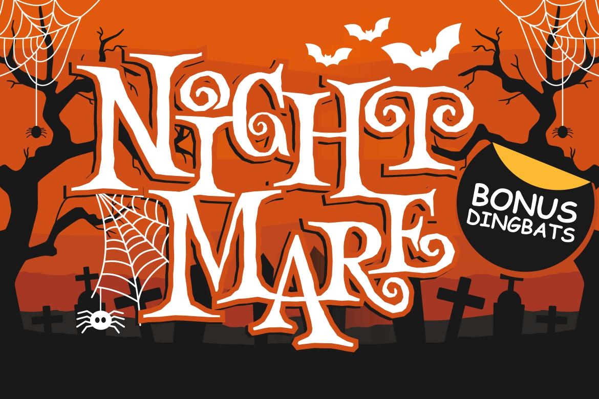 Night Mare Font
