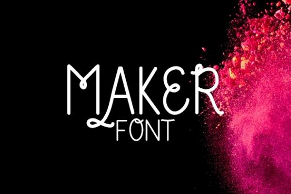 Maker Font
