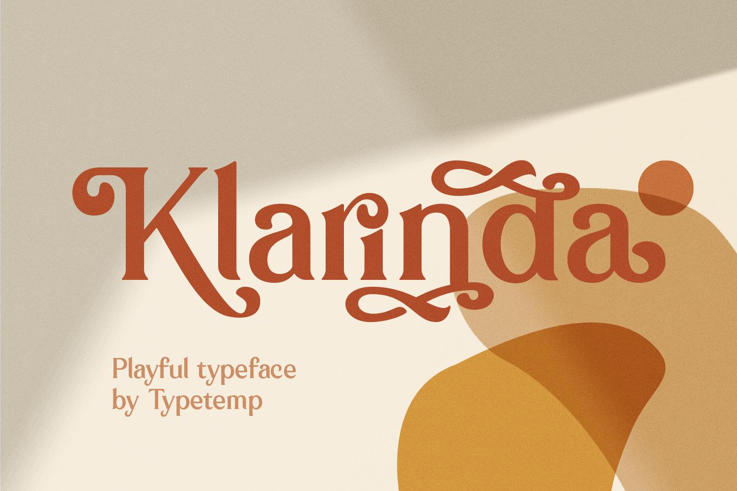 Klarinda Remenont Font