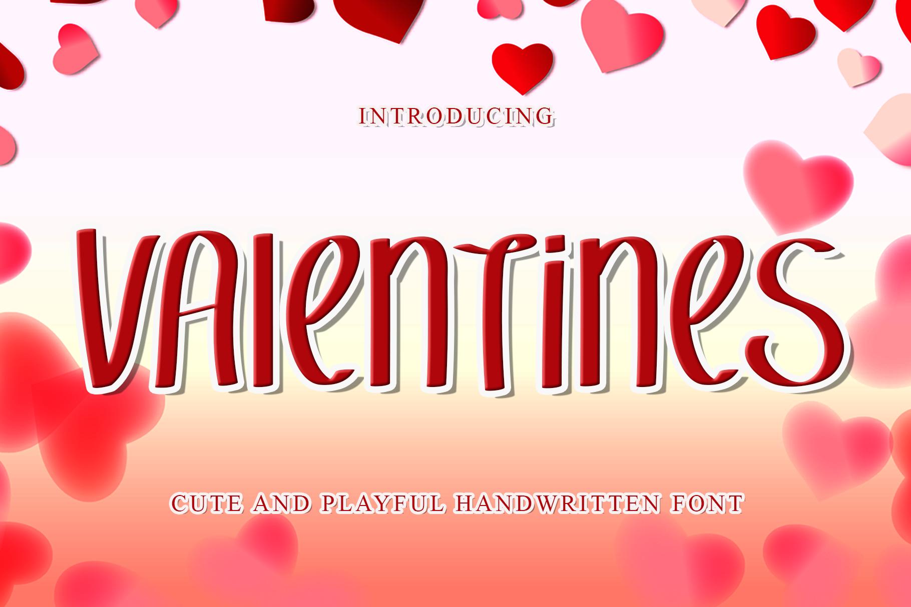 Valentines Font