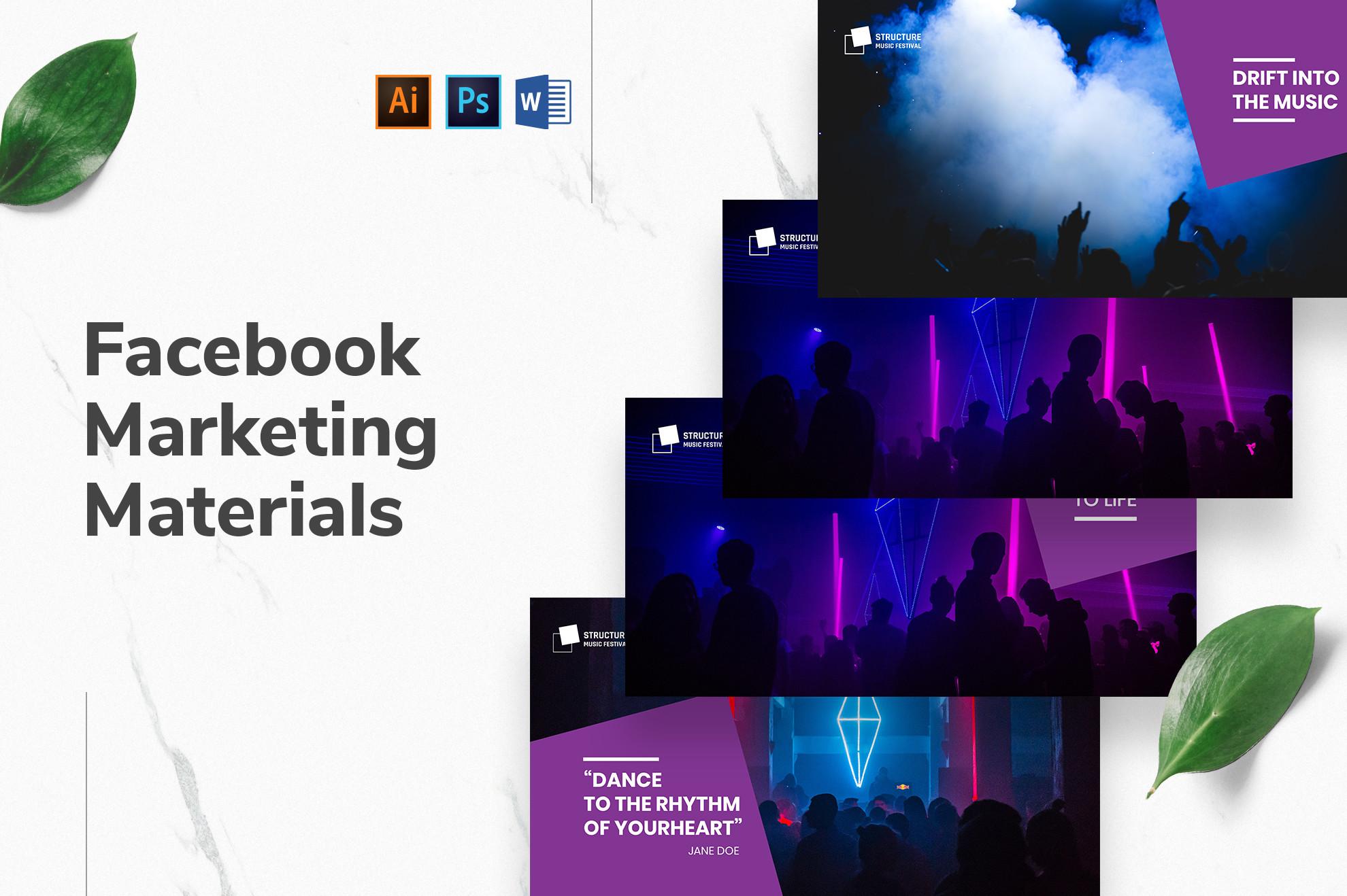 Music Festival Facebook Templates