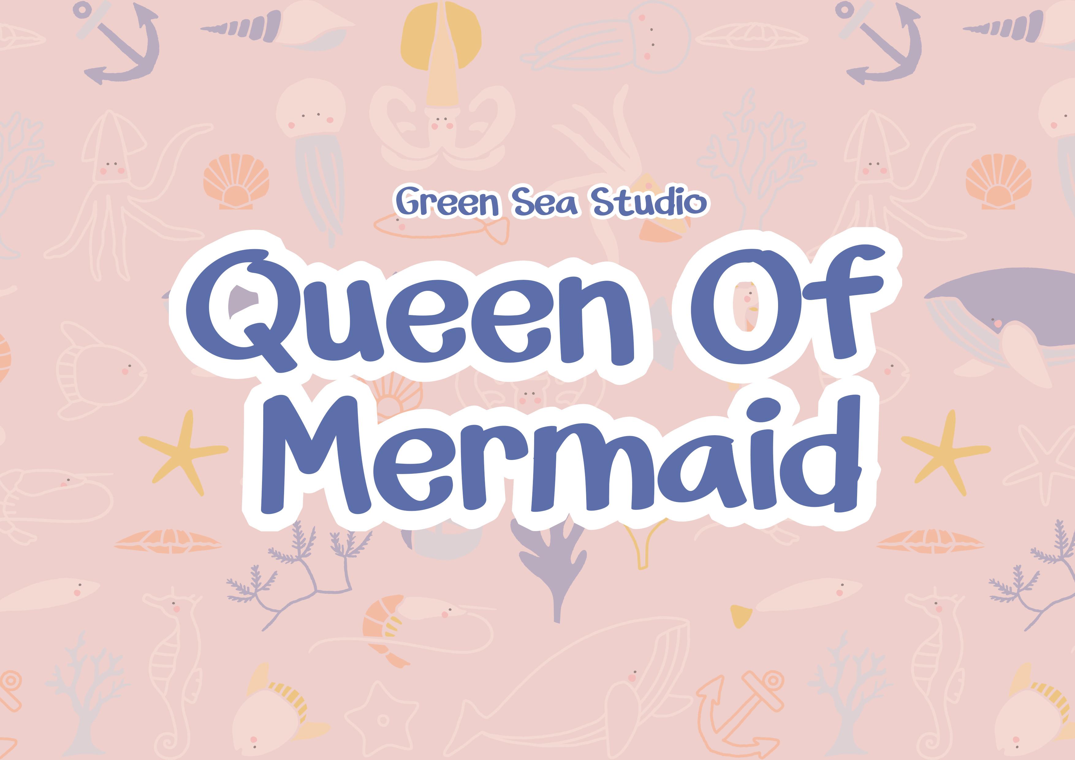 Queen of Mermaid Font