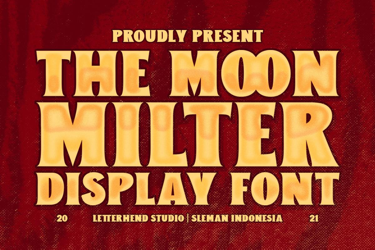 Moon Milter Font