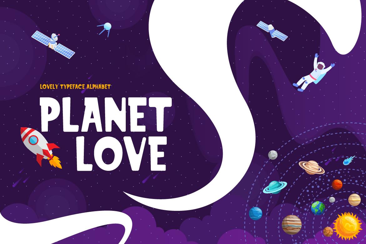 Planet Love Font