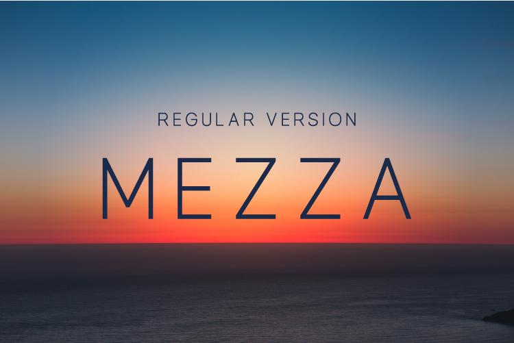 Mezza Font