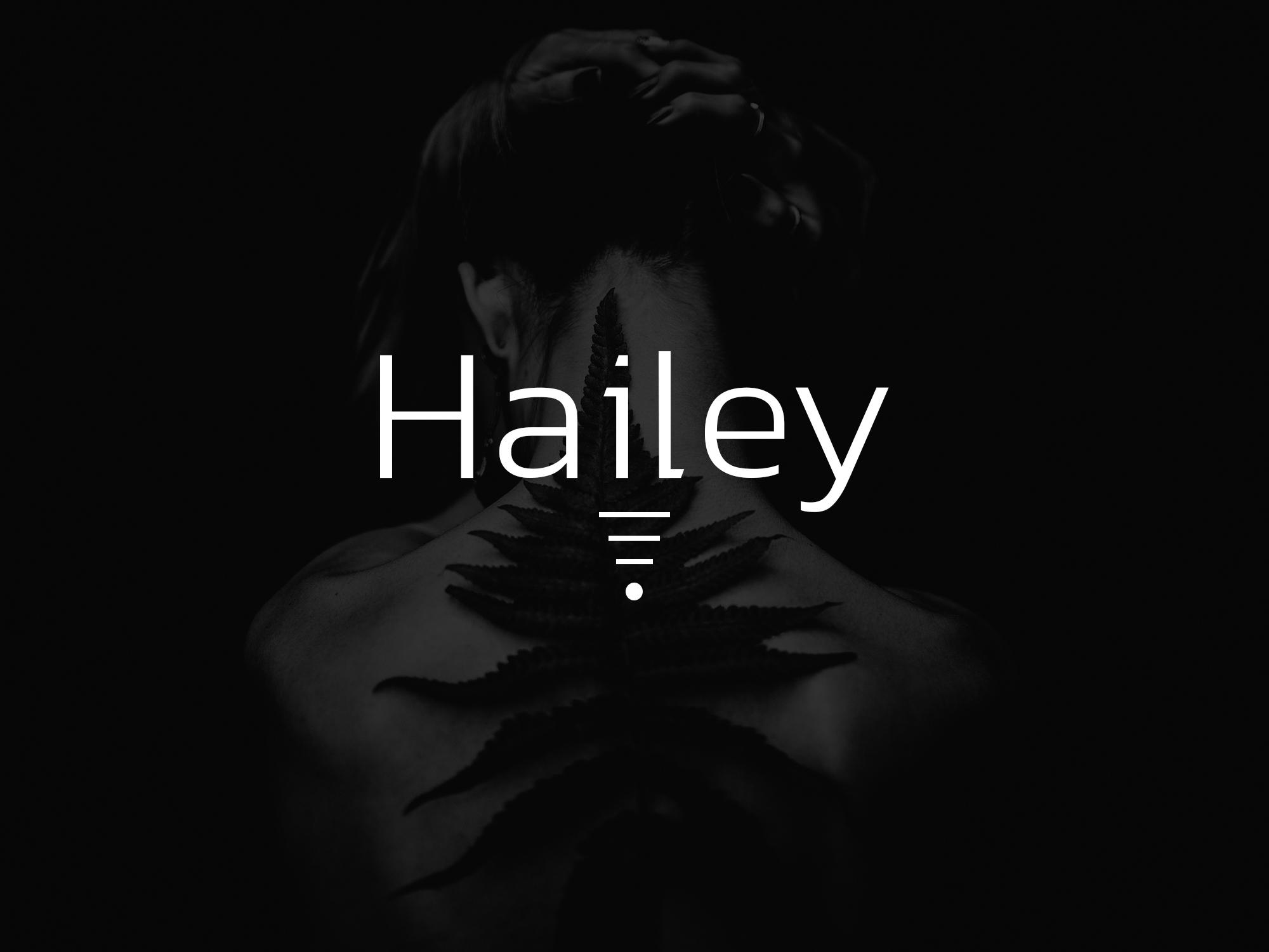 Hailey  Font