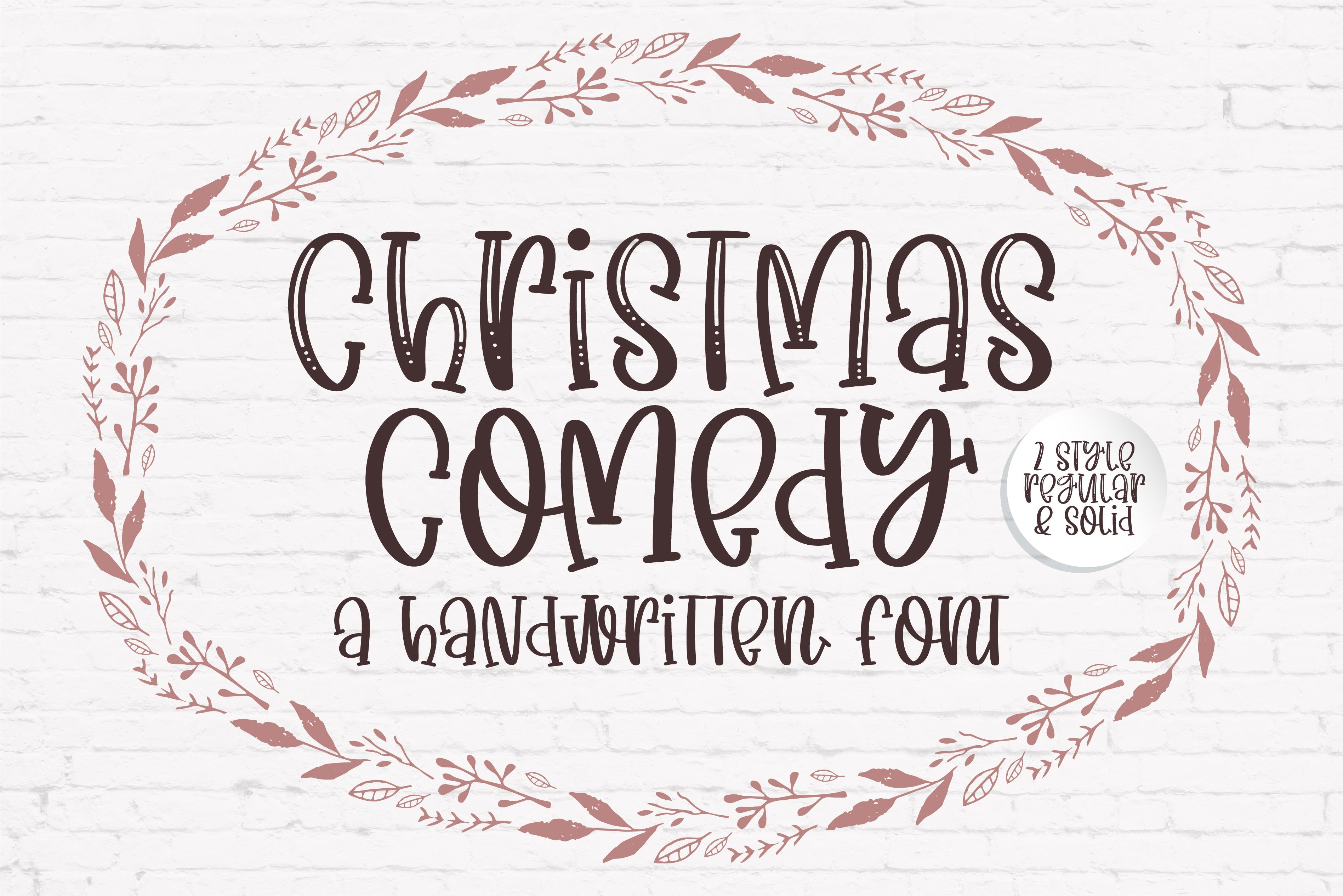 Christmas Comedy Font