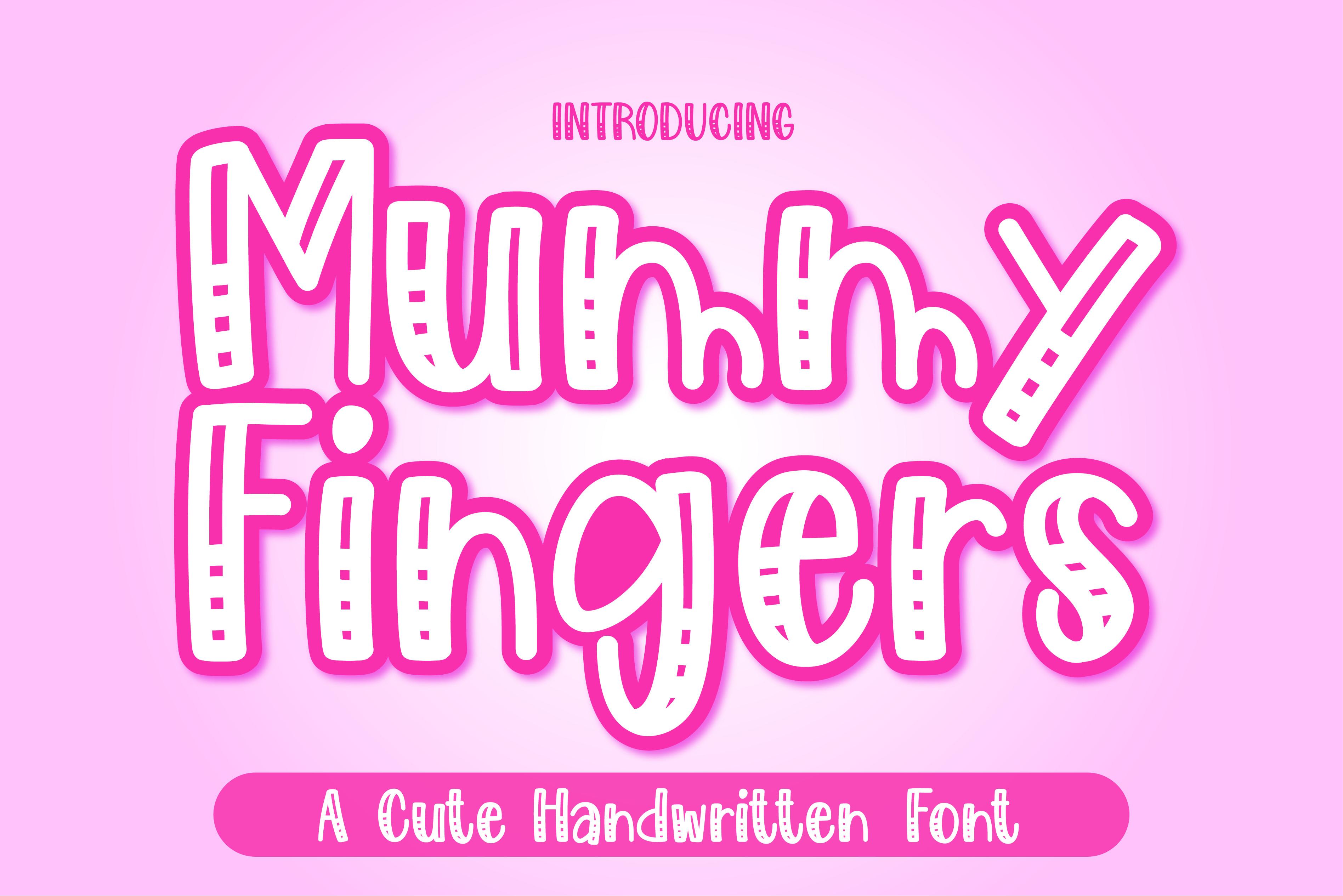 Mummy Fingers Font