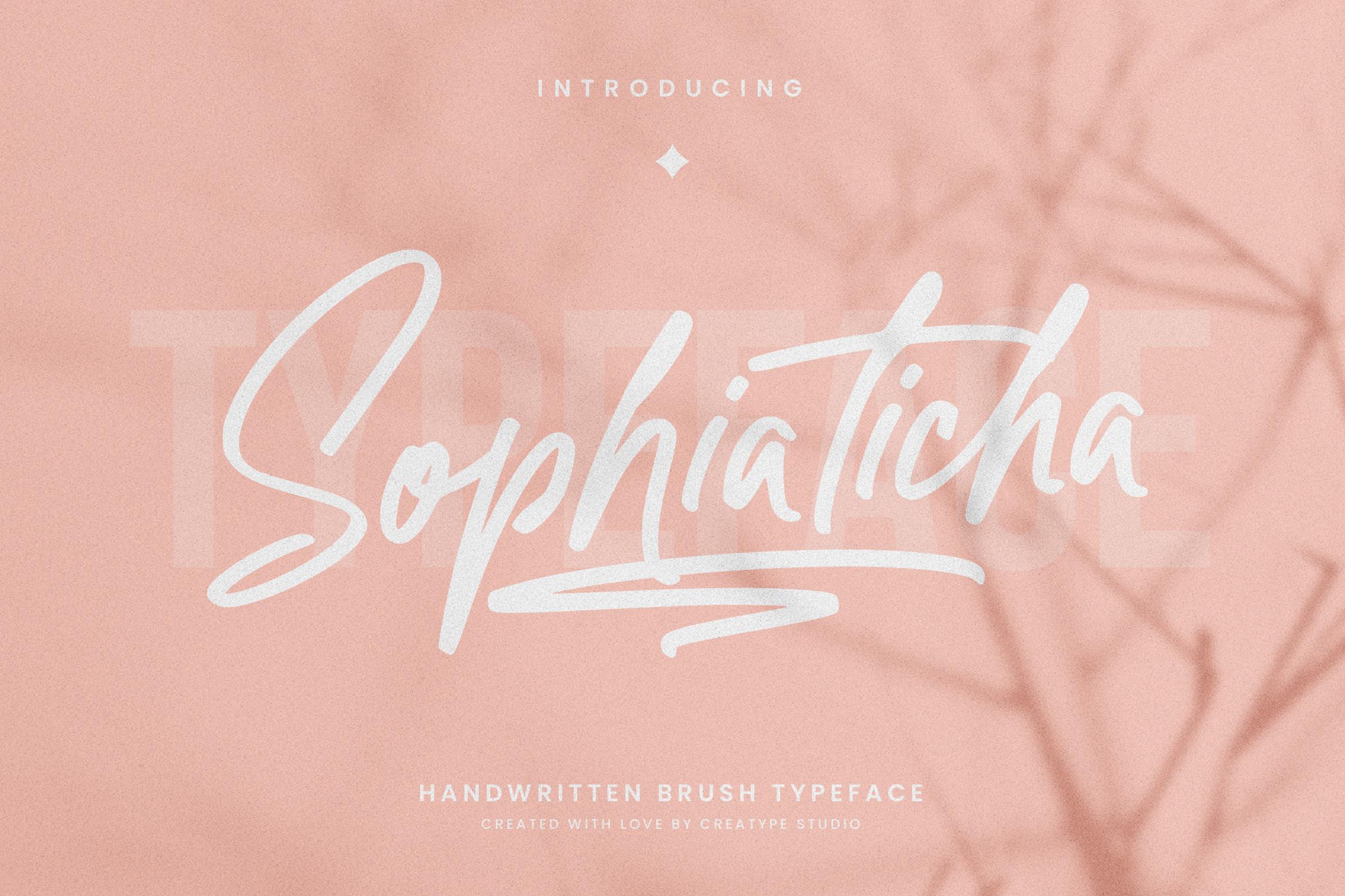 Sophiaticha Font