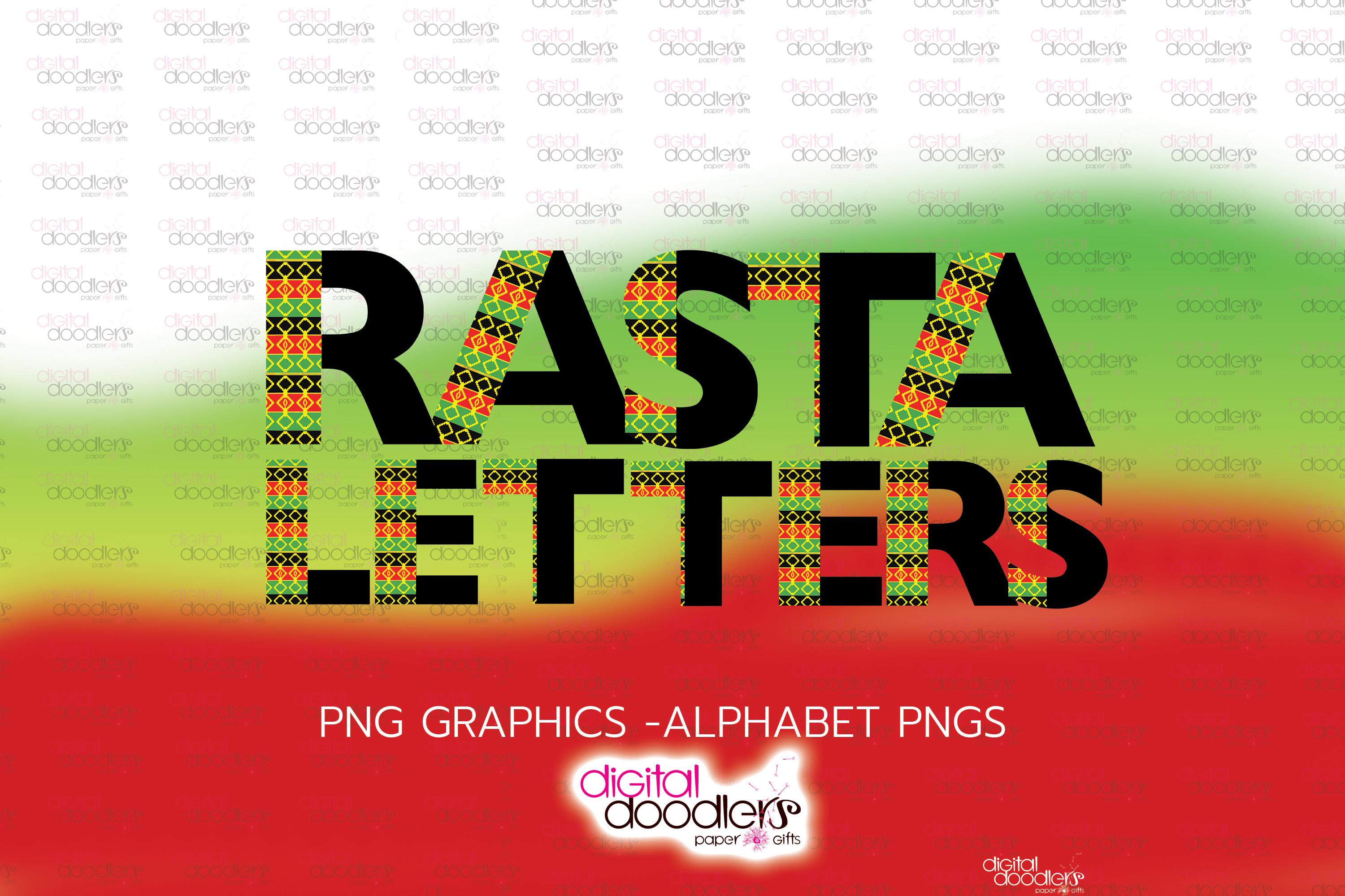 Rasta Kente Letters