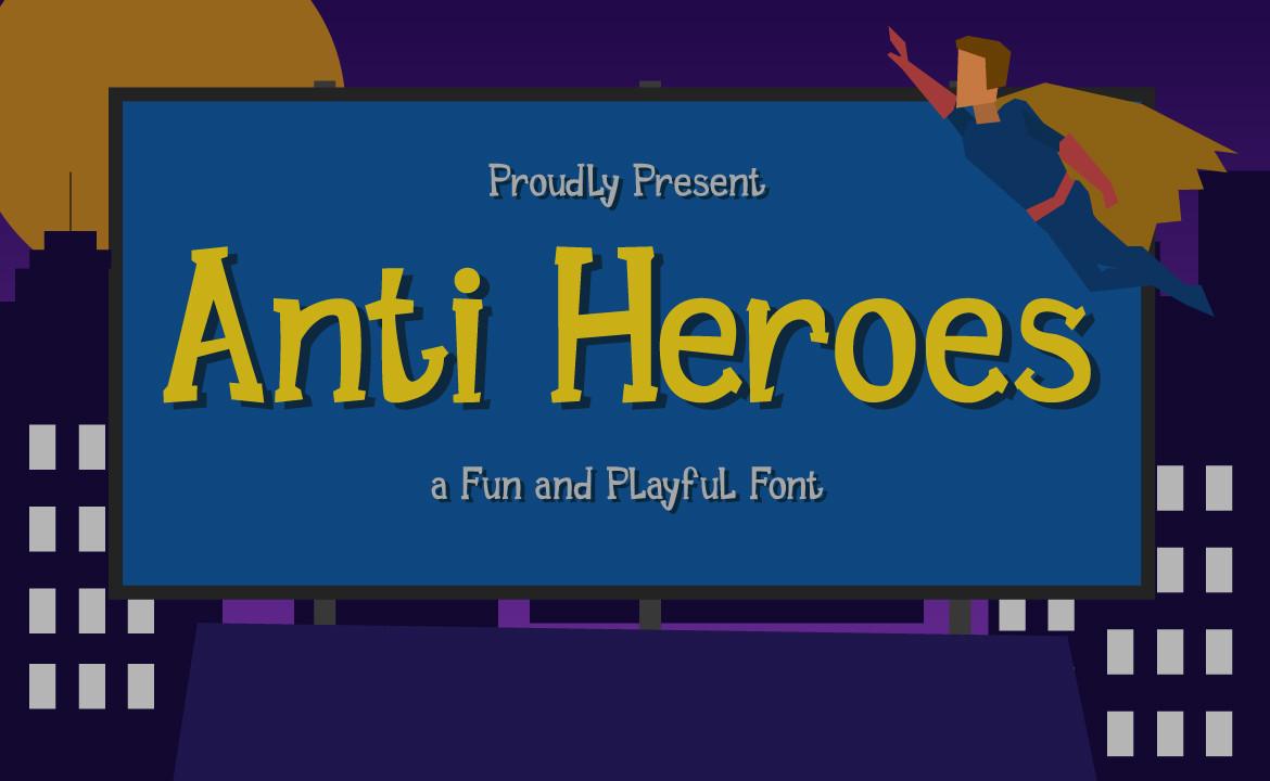 Anti Heroes Font