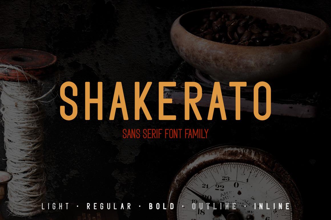 Shakerato Font