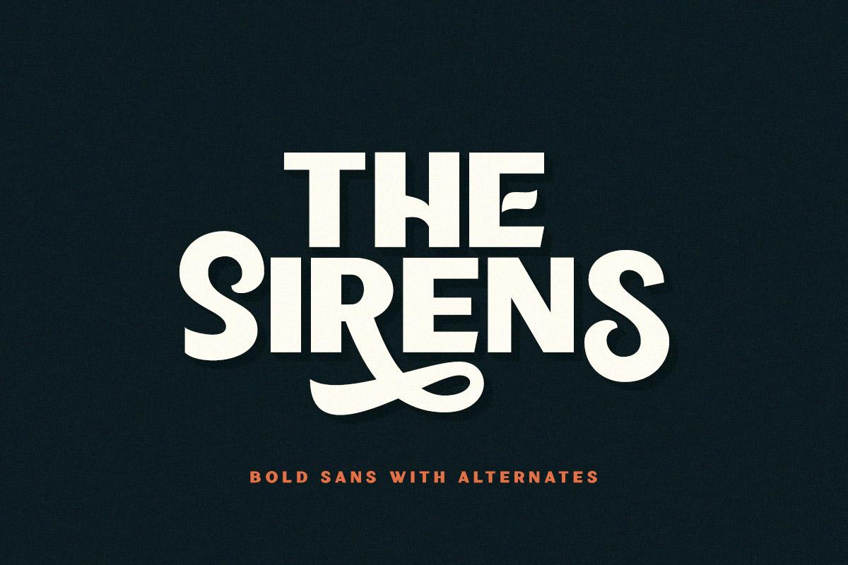 The Sirens Font