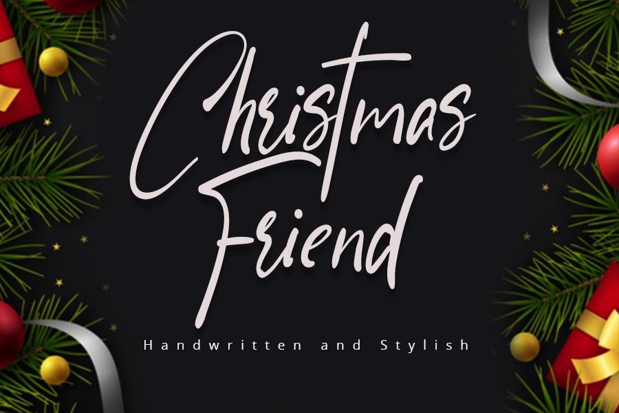Christmas Friend Font