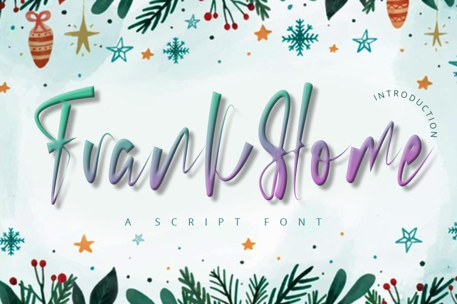 Frank Home Font