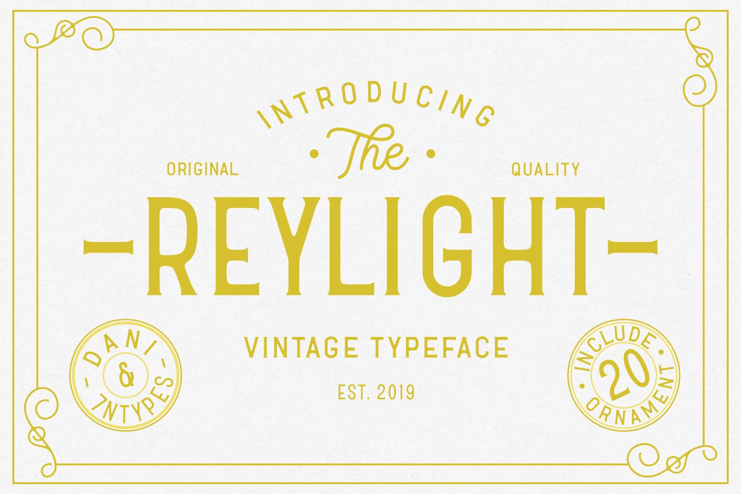 Reylight Font